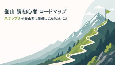 登山 脱初心者ステップ0｜初登山前に準備しておきたいこと
