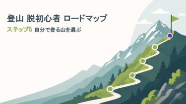 登山 脱初心者ステップ5｜自分で山を選ぶ経験を積む