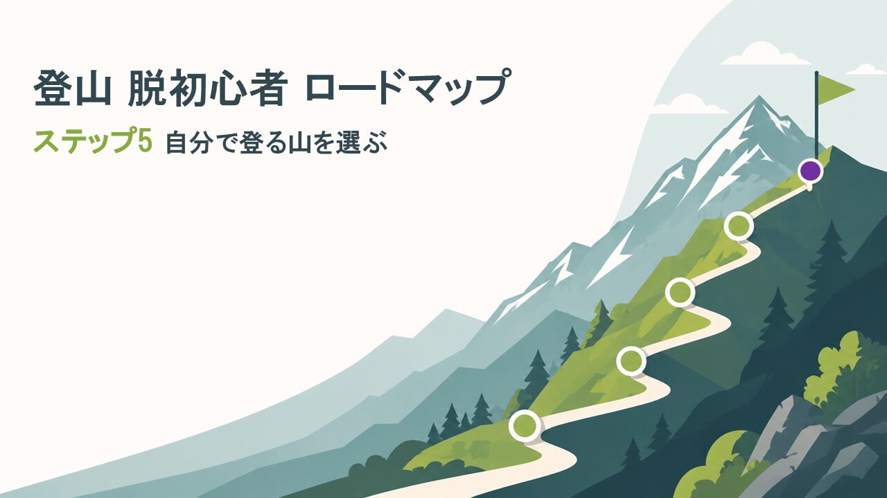 登山脱初心者ステップ5 サムネイル